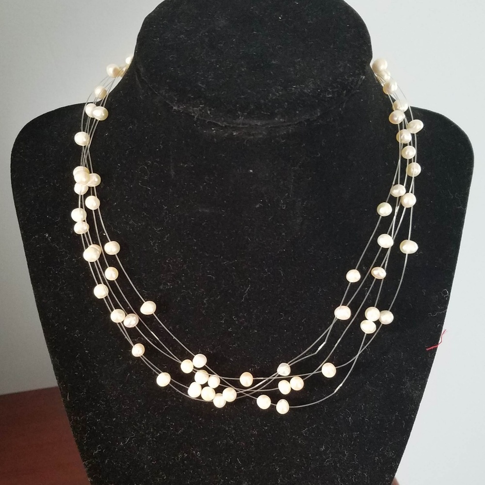 Lia Sophia Pearl necklace.